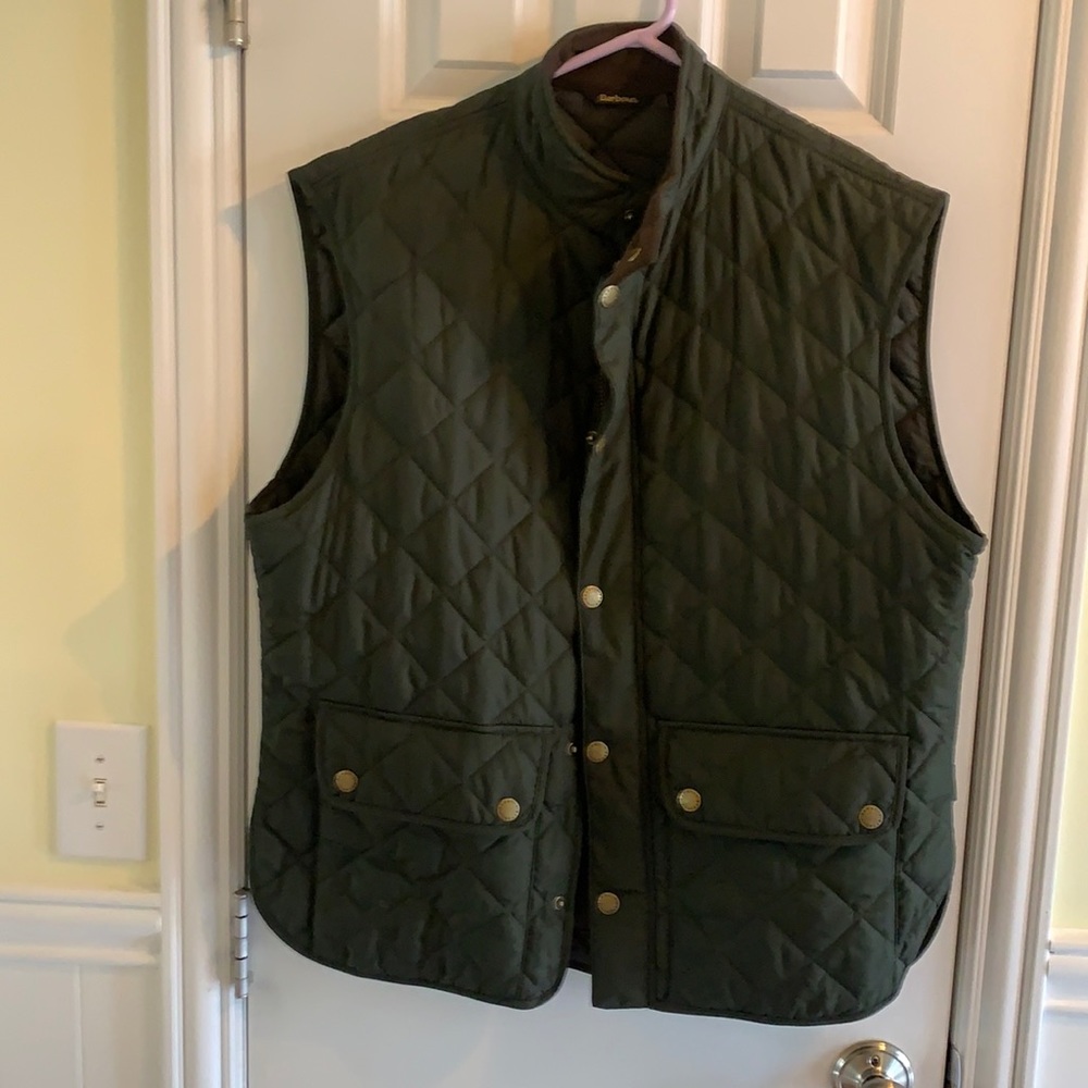 Barbour Lowerdale Gillet Vest, fits like an XL